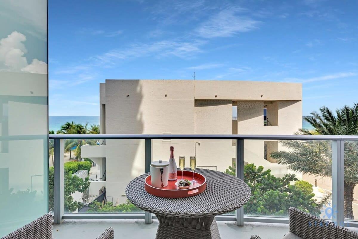 Appartement Beachfront - Amazing Pool - Oceanview Balcony Hollywood